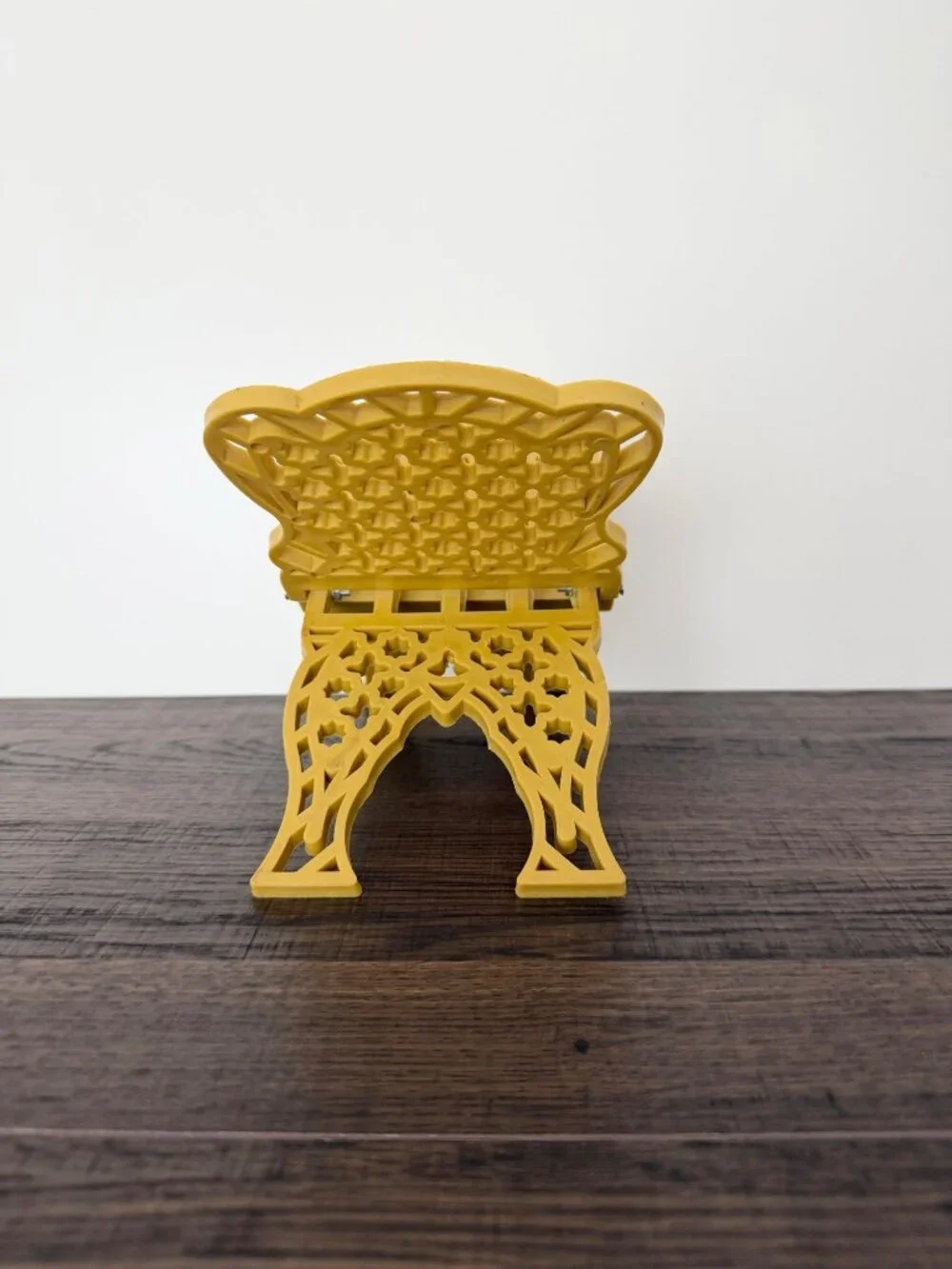 Vintage Folding Plastic Rehal Book Stand Quran Bible Cookbook Display Holder